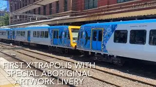 First X&rsquo;Trapolis With Special Aboriginal Artwork Livery - Happy New Year