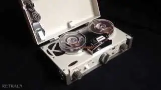Fuji Cherry Super Deluxe FT-104A Reel To Reel Tape Recorder