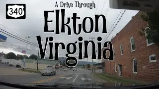 Driving Through Elkton, VA: Scenic Tour US 340 Virtual Road Trip Virginia's Shenandoah Valley