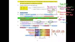 30.3 Redshift and Hubble's Law | Astronomy & Cosmology (A2) | CAIE 9702 Physics