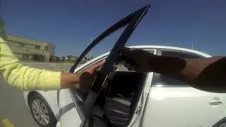 How To Perform A Car Circle/Safety Check(Practice How To Use The Brake & Gas Pedals
