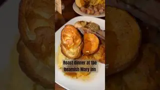 Trying a roast dinner from the beamish Mary inn 🙌
