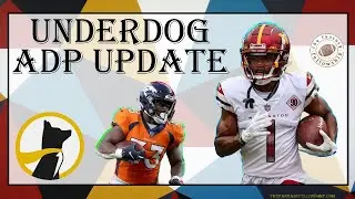 🏈 UNDERDOG ADP Updates