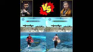DJ ALOK VS JOSEPH CHARACTER 💥🤡 || CHARACTER ABILITY TEST 🎯😱 || SPEED ABILITY TEST FF #freefire #ff