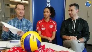 Tiebreak - MAZ-Volleyballtalk mit Zuspielerin Denise Imoudu