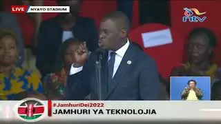We are investing in the creative economy - Governor Sakaja #JamhuriDay