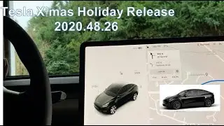Tesla Holiday Update 2020.48.26 Review & Arcade game with Xbox1 controller!