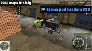 #23 Megaprodej ryb, zavážky mlýna a hradu 🐟 💷| FS25 Kinlaig - Farma pod hradem🏴󠁧󠁢󠁳󠁣󠁴󠁿 | PS5