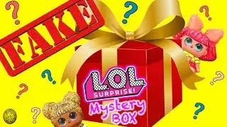 Fake lol surprise mystery box unboxing! Fake lol vs real lol Yayday tv.