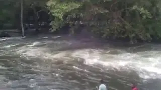 spill over of kalawewa tank
