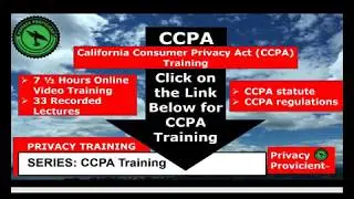 Get CCPA Training from Privacy Proficient Now!