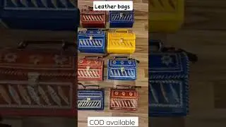 Kutch handcrafted leather bags #leather #cod #online #kutchcraftshop #live #craft  #genuineleather