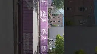 Dublin ladies mini marathon 2019 , First across the line . 30,000 in attendance