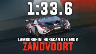 Zandvoort 1:33.6 - Lamborghini Huracan GT3 EVO2 - GO Setups | ACC 1.10.2