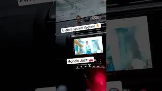 Honda Jazz Android System Upgrade 😍 | Full Touch + Features #shorts #automobile