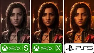 Vampire The Masquerade Bloodlines 2 PS5 vs Xbox Series X vs Xbox Series S Graphics Comparison