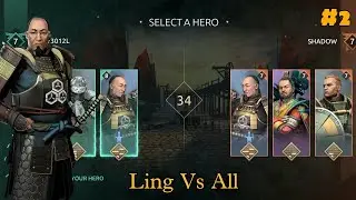 Shadow Fight Arena : 1VS 3 With Ling |#shadowfightarena