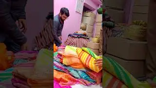 Oldest saree shop in varanasi❤️ #trending #shorts #shortvideo