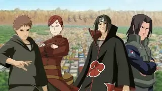 Siapa menang?,,Gaara dan raasa ditantang oleh itachi dan fugaku #narutostorm4 
