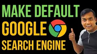 HOW TO MAKE DEFAULT SEARCH ENGINE GOOGLE -  Google Chrome Tricks Secrets &ndash; 2022