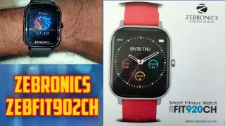 ZEBRONICS|SMARTWATCH|ZEBFIT920CH|TECH VIDEOS|AMAZON #ffe #friendsforeverthing #mano #mvr #youtube