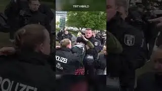 German police break up pro-Palestine protests