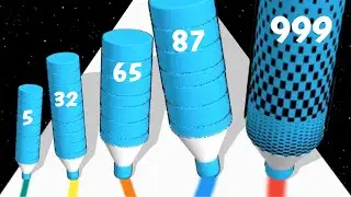 Crayon Rush 3D - Color Math Games Level Up Satisfying Full Gameplay (All Updated)