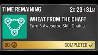 Forza Horizon 4 Daily Challenges WHEAT FROM THE CHAFF Earn 3 Awesome Skill Chains