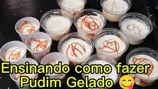 👉 Como Fazer Pudim Gelado F&aacute;cil e Delicioso | Receita de Sobremesa😋