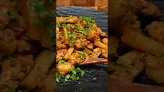 🔥 Pui cu usturoi, chimen și cartofi (&Icirc;NTR-O SINGURĂ TAVĂ!) | Preparare ușoară a mesei, bogată &icirc;n proteine ​​și cu conținut scăzut de calorii #asmr