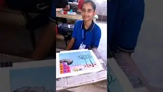 Air pollution drawing ❤️👍🤔 Word environment day drawing #shorts #drawing #viral