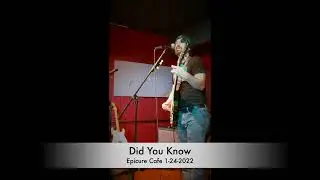 Pype720 - Live at Epicure Cafe on 1-24-2022