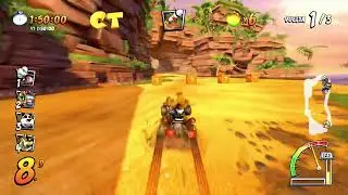 Crash racing 2026 Chica Gamer PS5 9 enero