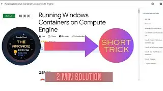 Running Windows Containers on Compute Engine || GSP153 || ARCADE TRIVIA WEEK 1 Solution