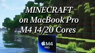Minecraft Native Java - MacBook M4 Pro (14-Core CPU|20-Core GPU|24GB RAM)