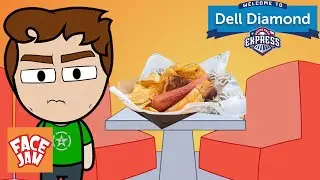 Dell Diamond Grilled Cheese Hot Dog | Face Jam
