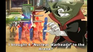 Naruto Online BR - 4 Ultimate Nukers vs Arena! Absolute Chaos!💥
