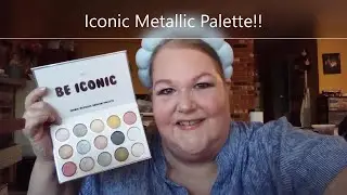 Palette Promenade, 1-17-26  Lurella Iconic Metallic Palette!! (plus trying some new things)