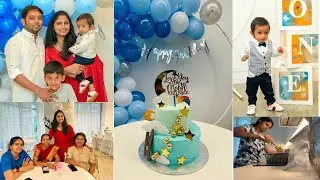Nilan’s 1st Birthday Celebration in Canada | How I managed to cook dinner for 50 people & Yummy Cake