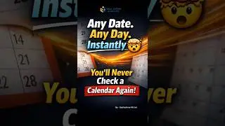 Topper&rsquo;s Secret Education Calendar Trick 📅#education#maths#trendingshorts#youtubeshorts#viralshorts