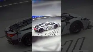 LEGO Technic Lamborghini Revuelto Assembly in Asphalt Legends