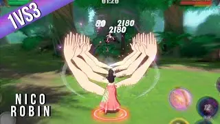 ROBIN-CWANNN TASKETE!!! ROBIN NW 1vs3 PvP Gameplay - One Piece Fighting Path Indonesia