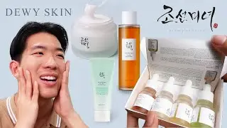 ✨Увлажнённая кожа с красотой Чосона! Лучший корейский уход за кожей? Крем Dynasty, эссенция женьшеня, очищающее средство Plum...