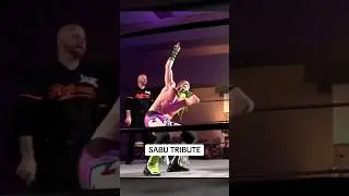 #tribute to Sabu! #shorts #prowrestling