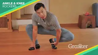Ankle rocker mobilization exercise