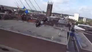 Derby Market Place - Star Flyer view of the city