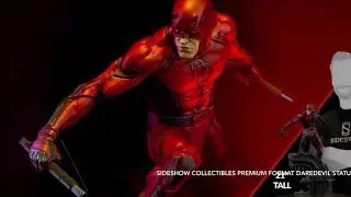 Sideshow Collectibles / Premium Format Daredevil Statue Unboxing Clip CollectorZown HQ