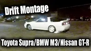 Street Drifting BMW m3/Toyota Supra/Nissan GT-R