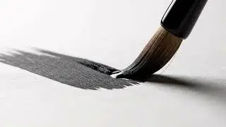 The Art of Stillness 🖤 ASMR Japanese Sumi-e &ndash; Peaceful Brush & Ink Sounds