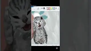 #art #paint #speedpaint #digitalart #mspaint #drawing #cats #catvideos  #cat #catshorts #catlovers